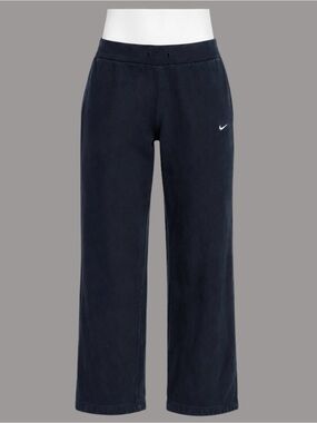 Nike Navy Cropped Sweatpants